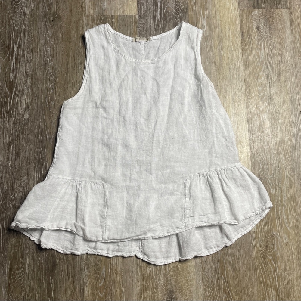 Francesca Bettini linen top
